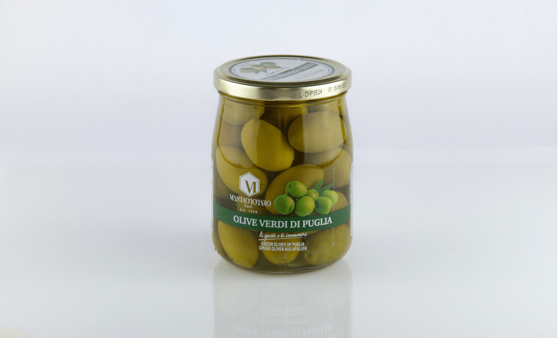 OLIVE VERDI DI PUGLIA 550g