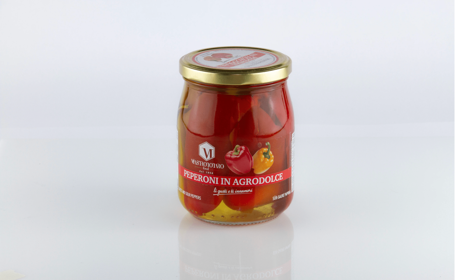 PEPERONI IN AGRODOLCE 550g