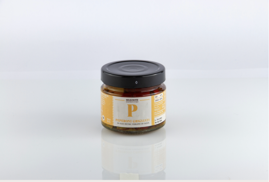 PEPERONI GRIGLIATI IN OLIO EVO 180g 