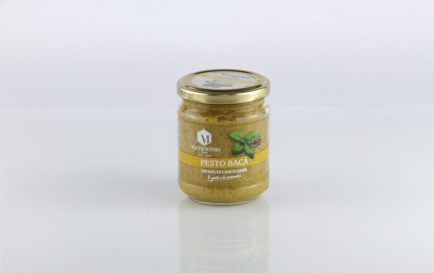 PESTO BACA' (CON BASILICO E SEMI DI CANAPA) 180g
